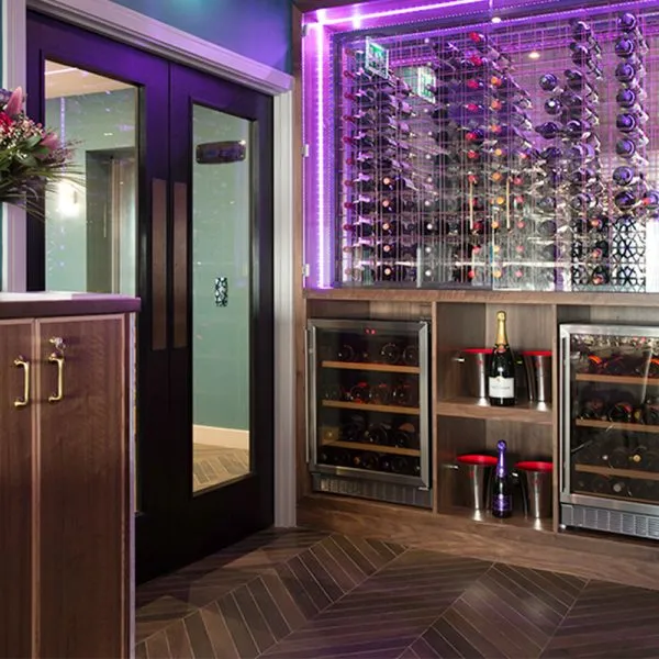 Bespoke Wine Wall - Seven Hotel