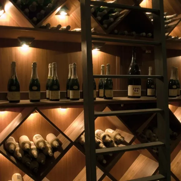 Bespoke Wine Wall Shelving