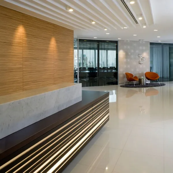 Bespoke Hotel Reception - Low Level Lighting