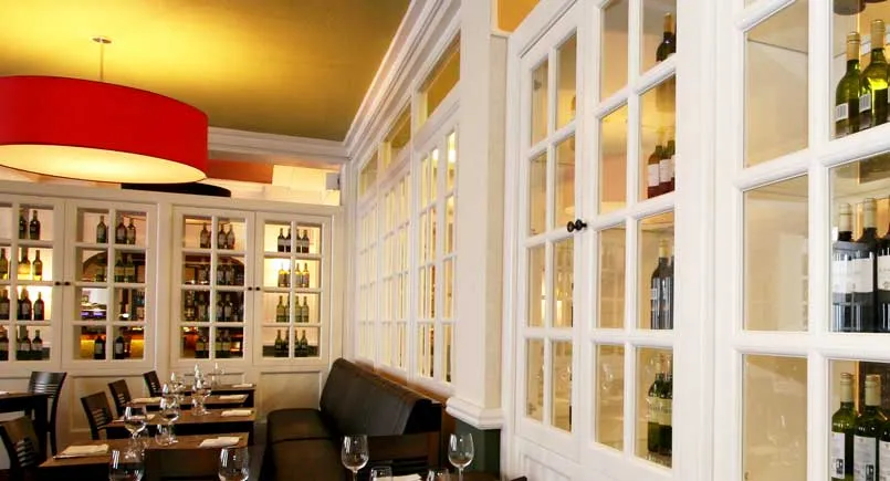 Wine Cabinet Joinery - Seven Hotel