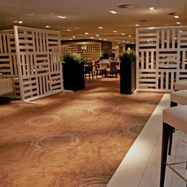 Bespoke Room Divider - White Fretwork