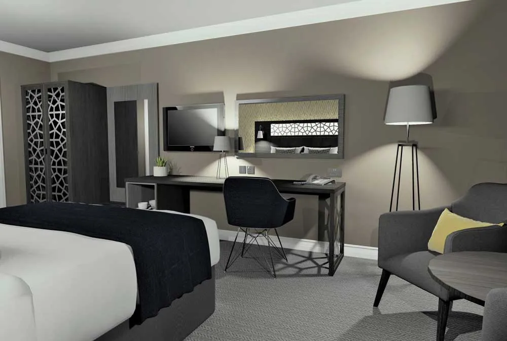 Corporate Hotel Bedroom Furniture - Mia 01