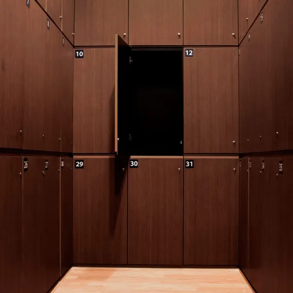 Bespoke Lockers - Wood