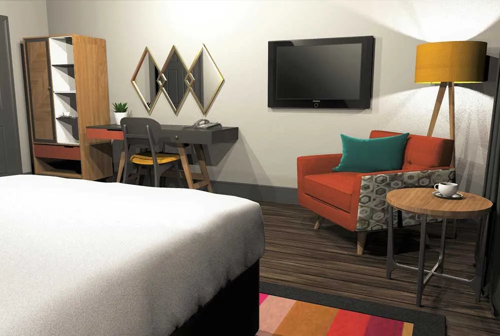 Retro Bedroom Furniture - Ruben 01