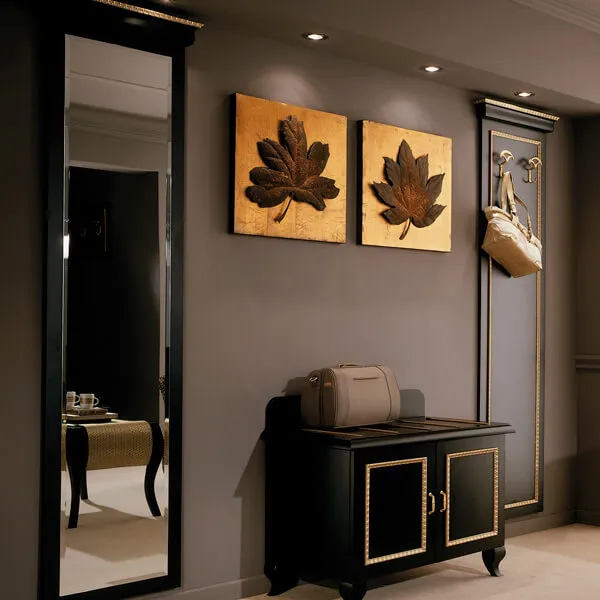 Boutique Hotel Mirror & Coat Stand