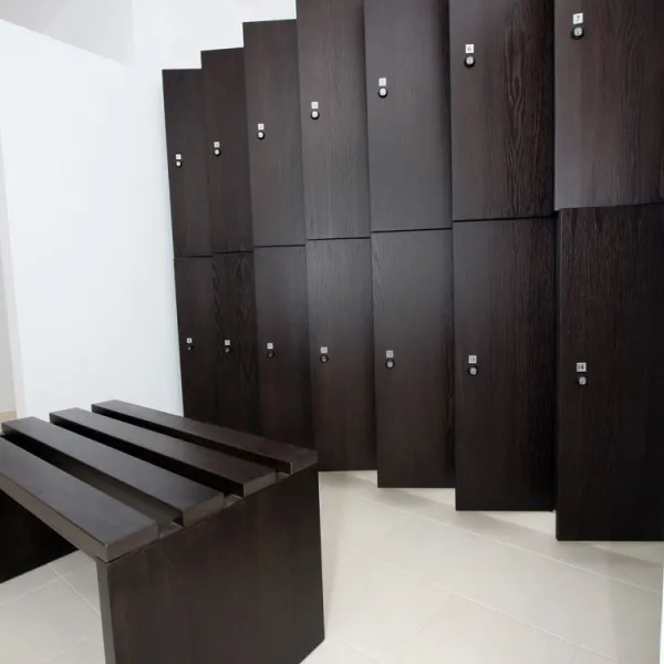 Bespoke Lockers - Wenge Finish