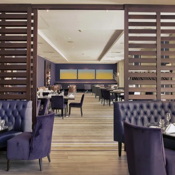 Bespoke Room Divider Sliding Louvre