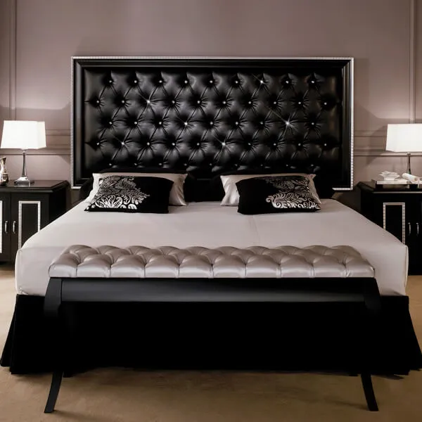 Boutique Chesterfield Hotel Headboard - Paris